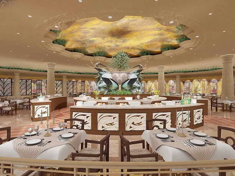 Restaurant, Caribbean World, Red Sea Riviera