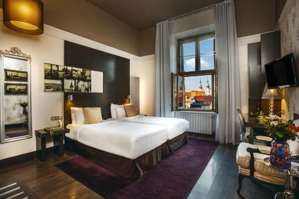 Double or Twin DELUXE Room, Grand Palace Brno, Prague