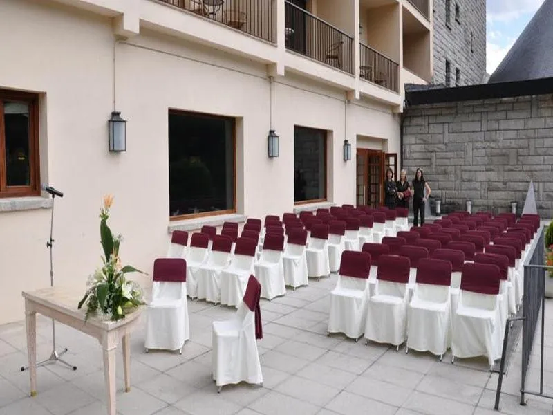 Terrace, Parador de Vielha, Costa Brava