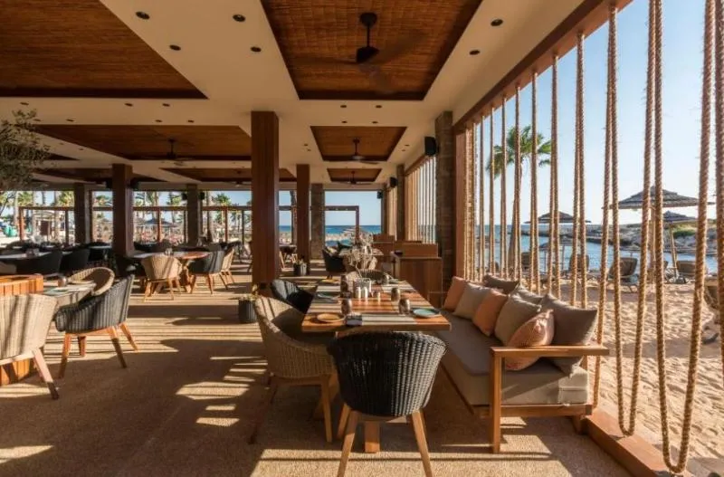 Restaurant, Adams Beach Hotel, Cyprus