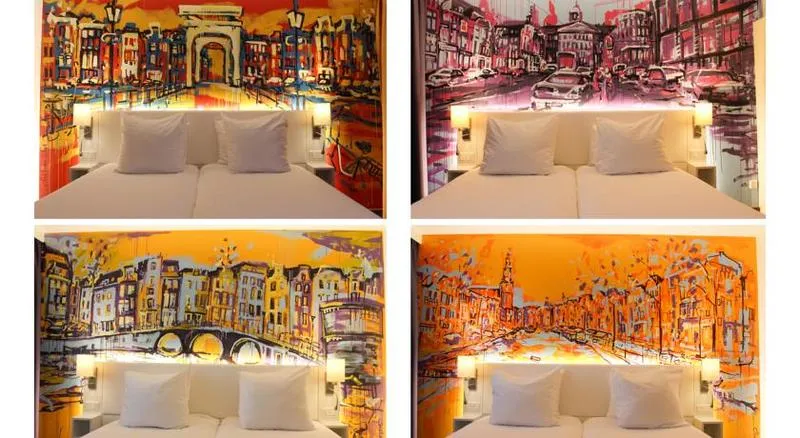 TWIN DELUXE Room, WestCord Art Hotel Amsterdam 3 stars, Amsterdam