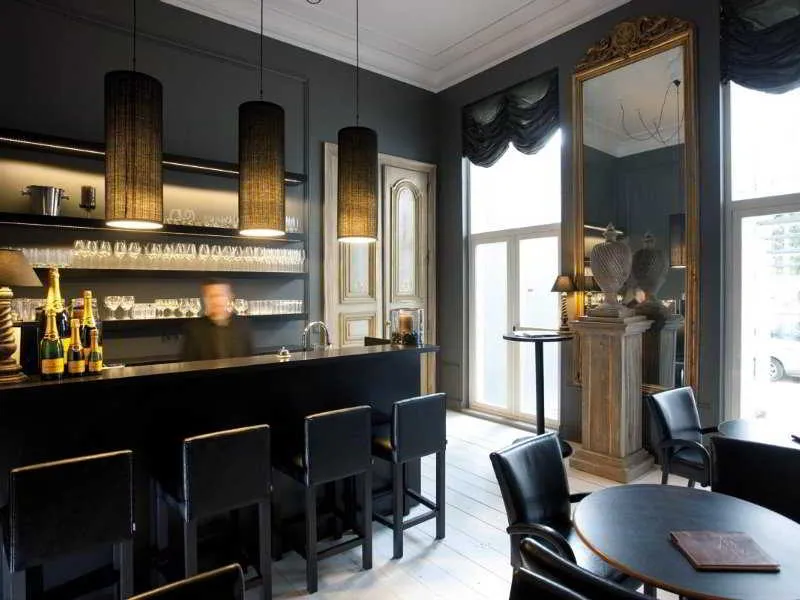 Bar, Gravensteen Hotel, Brussels