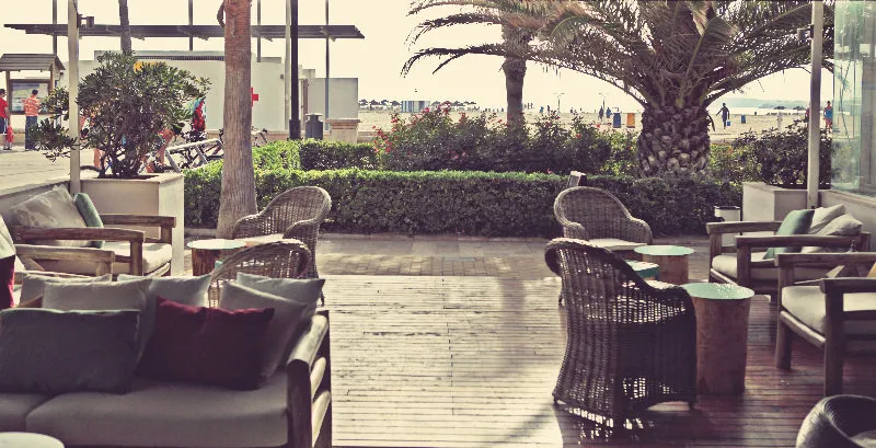 Terrace, Miramar Hotel Restaurante, Valencia