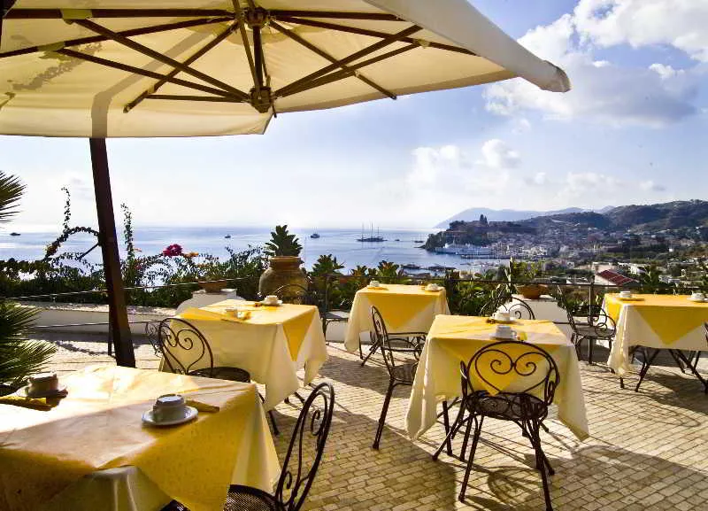 Terrace, Villa Enrica, Catania
