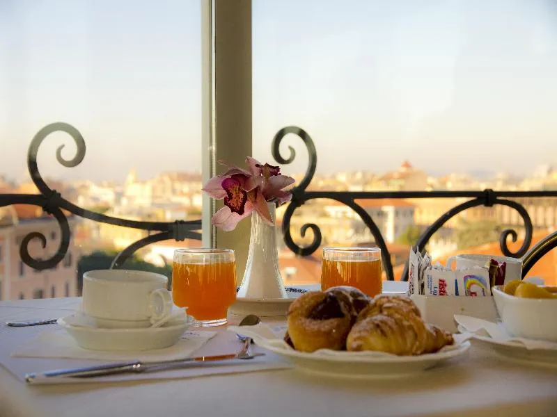 Bar, Marcella Royal - Rooftop Garden, Rome
