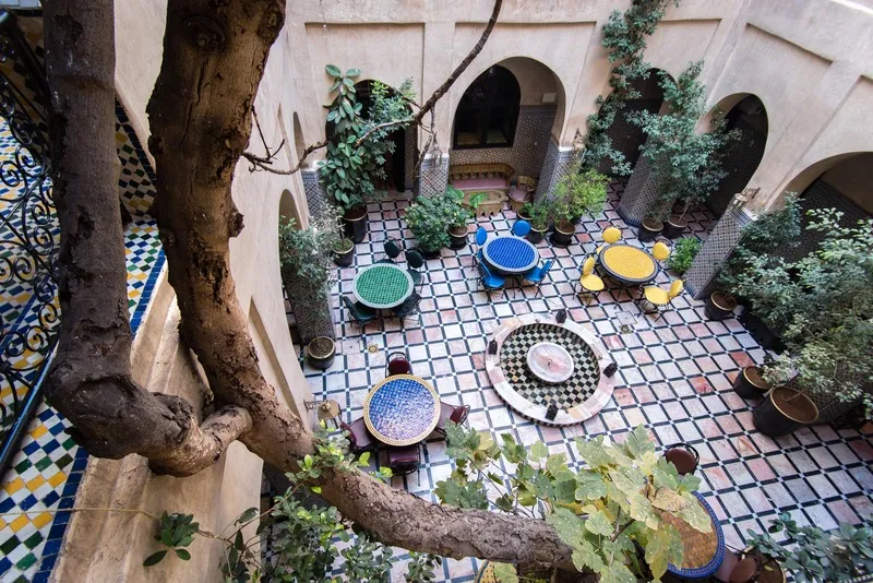 General view, Riad Omar, Marrakech