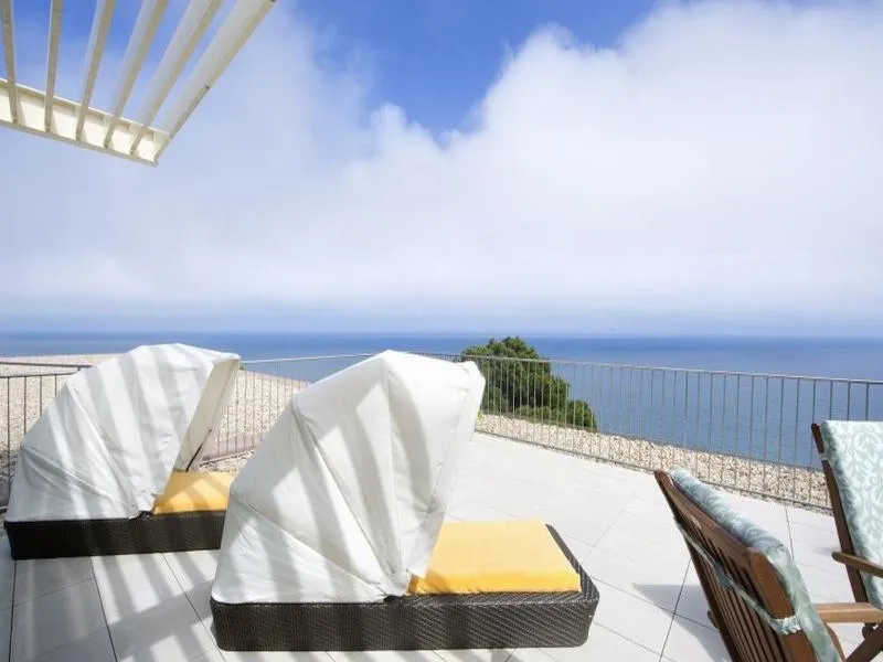 Terrace, Parador de Aiguablava, Costa Brava