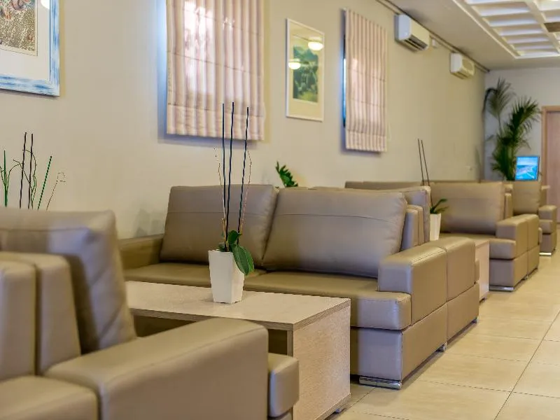 Lobby, Porto Platanias Village Resort, Crete