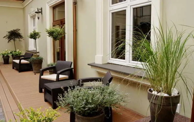 Terrace, Metropolitan Boutique Hotel, Krakow