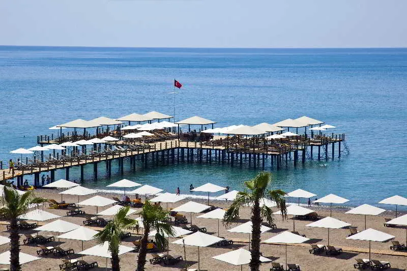 Beach, Kaya Palazzo Golf Resort, Antalya