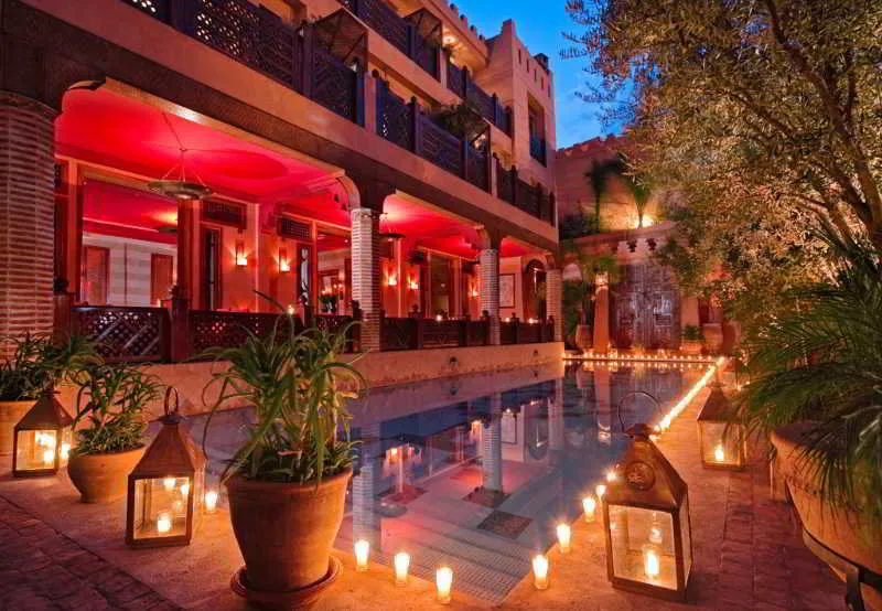 Restaurant, La Maison Arabe, Marrakech