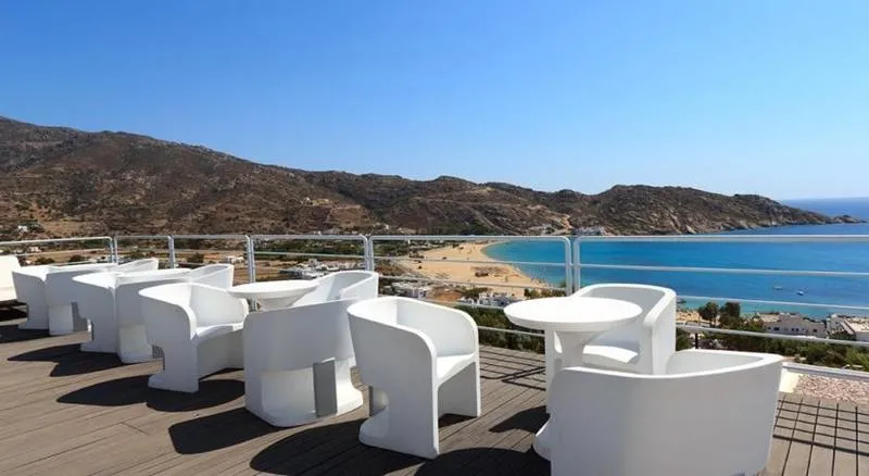 Terrace, Hide Out Suites, Santorini