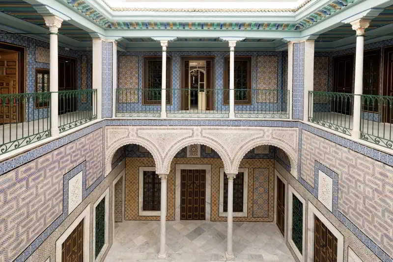 General view, Palais Bayram, Tunisia