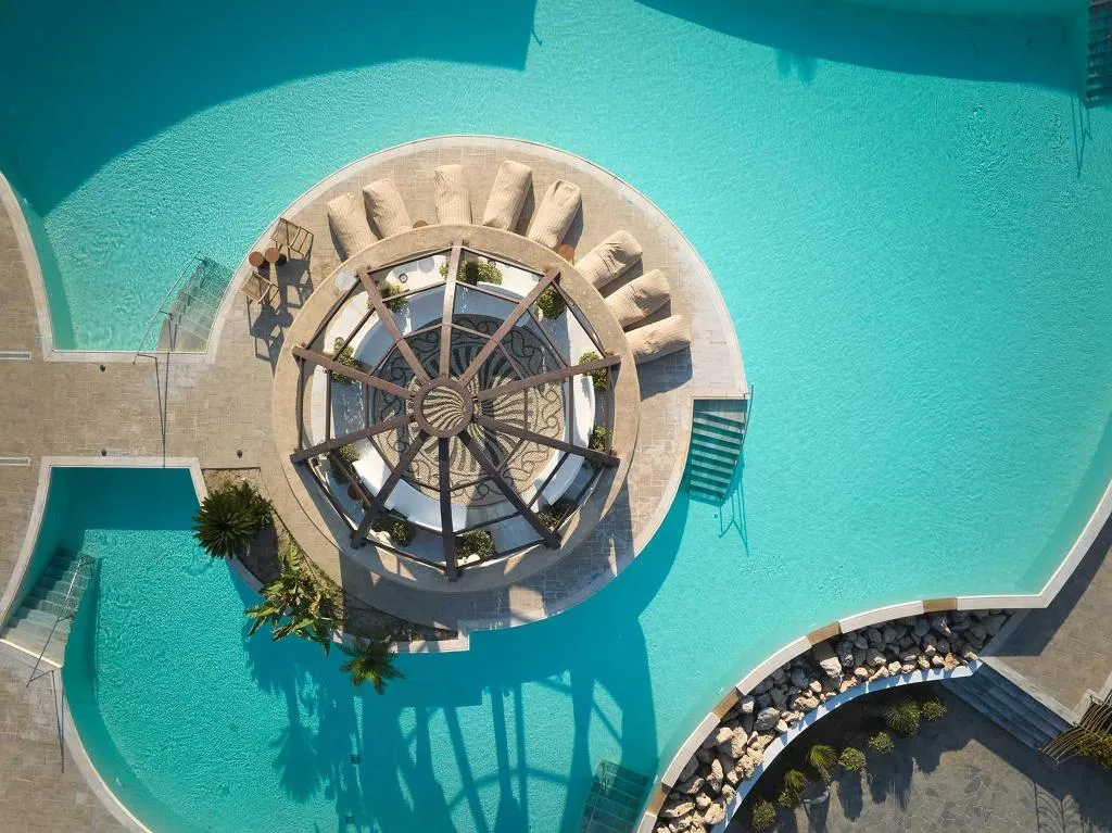 Pool, Aulus Lindos Rhodes, Curio Collection by Hilton, Rhodes