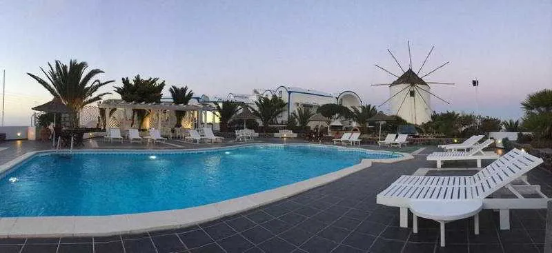 Pool, Milos Villas, Santorini