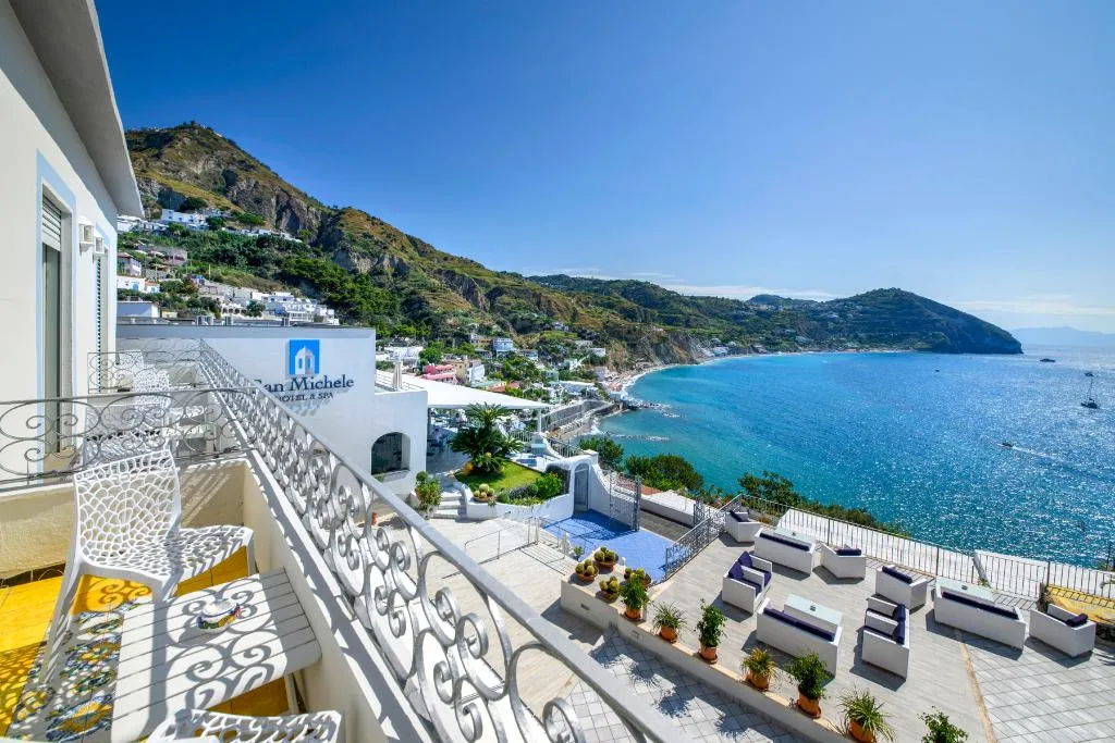 Terrace, Hotel Terme San Michele & SPA, WorldHotels Distinc, Naples