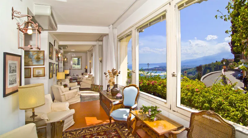 General view, Villa Paradiso, Taormina
