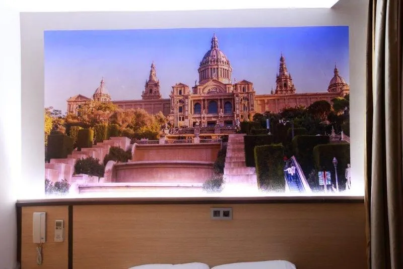 Lobby, Hostal Las Flores, Barcelona