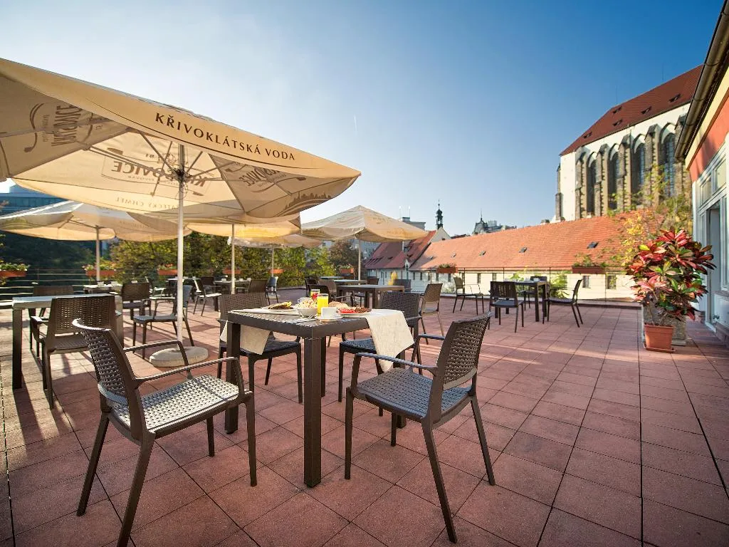 Terrace, EA Hotel Julis, Prague