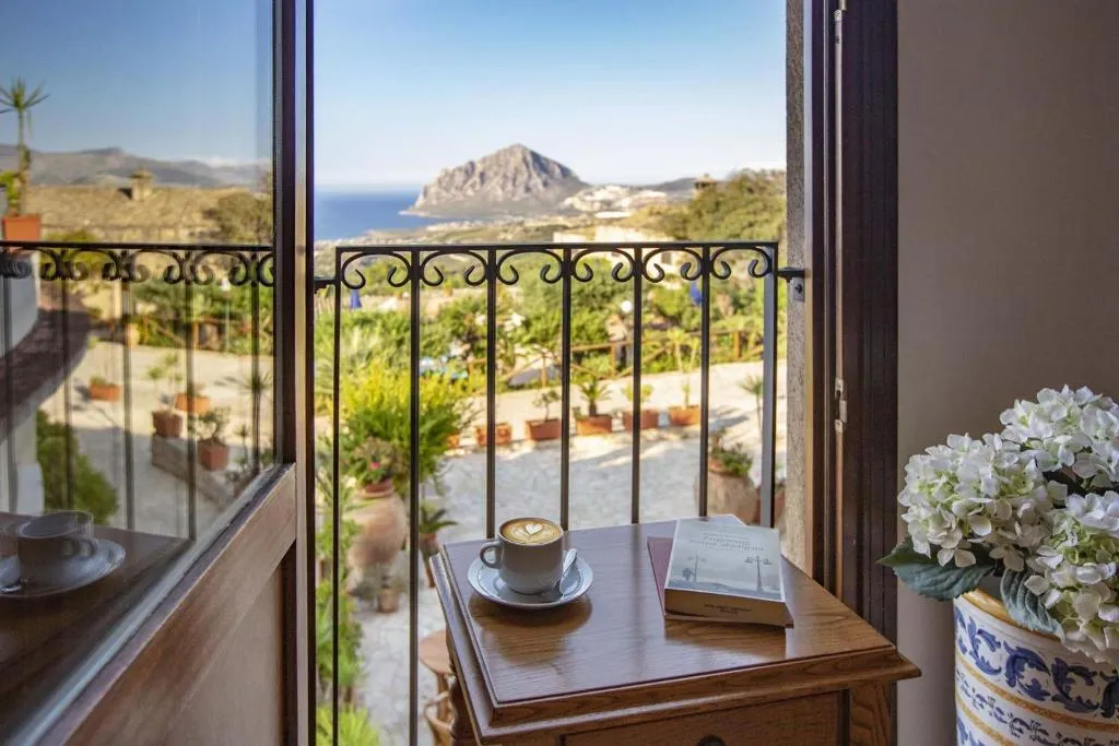 DOUBLE SEA VIEW Room, Hotel Baglio Santacroce, Palermo