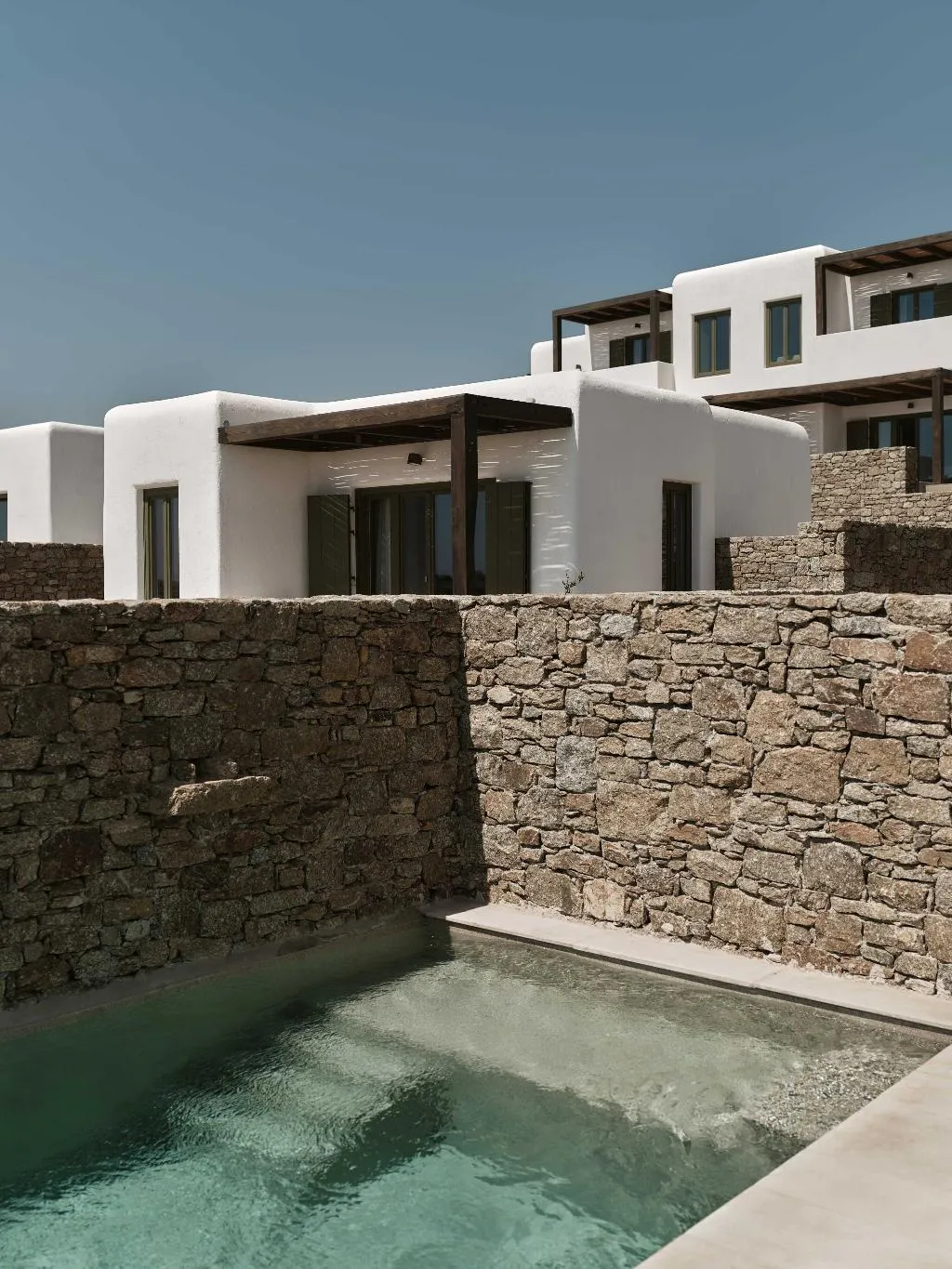 JUNIOR SUITE WITH PRIVATE POOL Room, Armacaas Mykonos Hotel, Mykonos