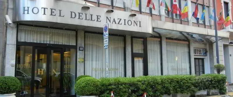 General view, Hotel Delle Nazioni, Milan