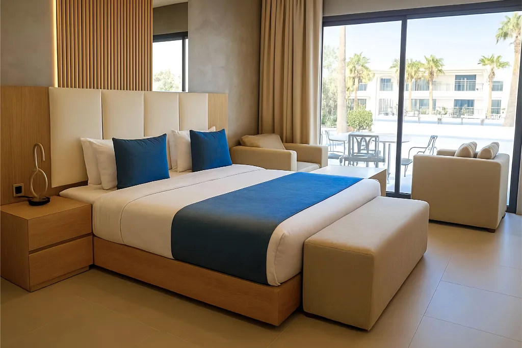 DOUBLE SUPERIOR POOL VIEW Room, Palma Beach Resort & Spa, Dubai
