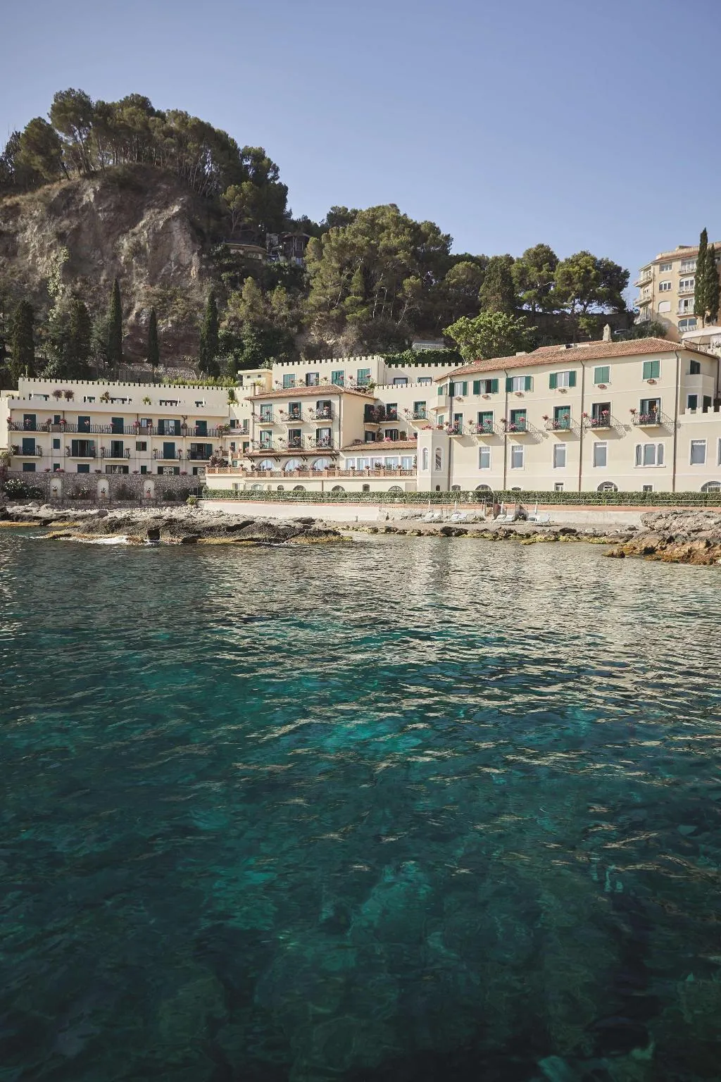 General view, Villa Sant'Andrea, A Belmond Hotel, Taormina Mare, Catania