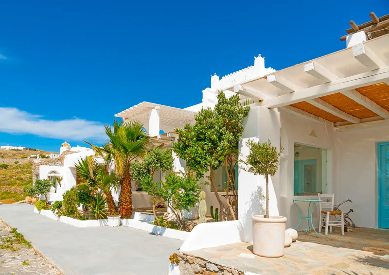 Terrace, Ornos Blue, Mykonos
