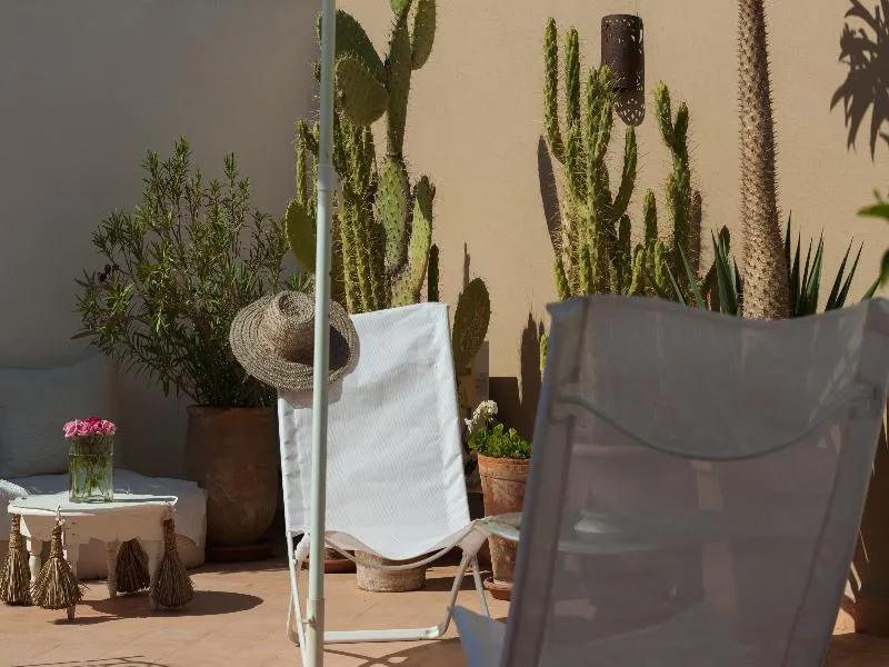 Terrace, Riad Les Orangers D'Alilia, Marrakech