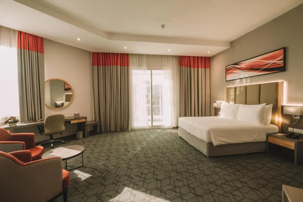 JUNIOR SUITE ONE BED Room, Peony Hotel Dubai, Dubai