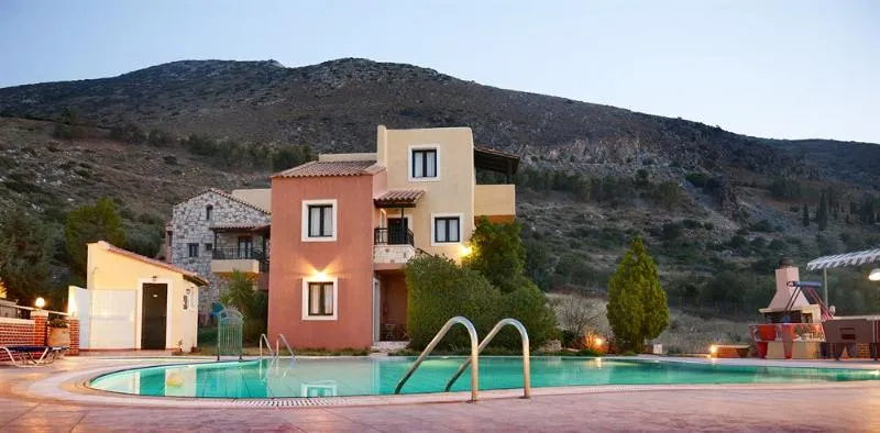 Terrace, Petra Village, Crete