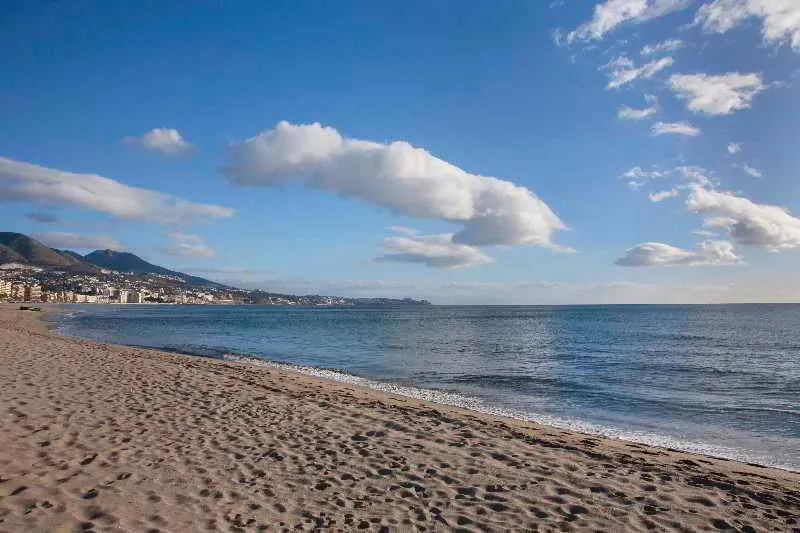 Beach, Jabega, Costa Del Sol