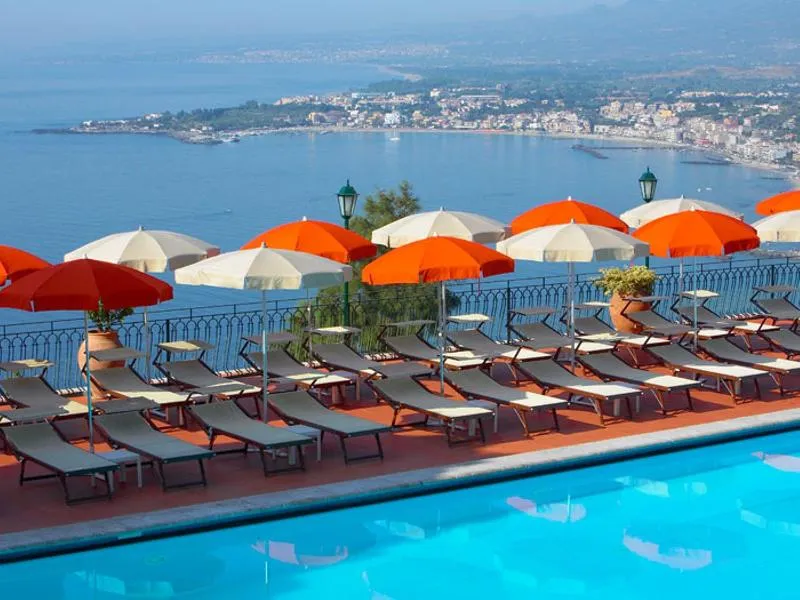 Pool, Villa Diodoro, Taormina