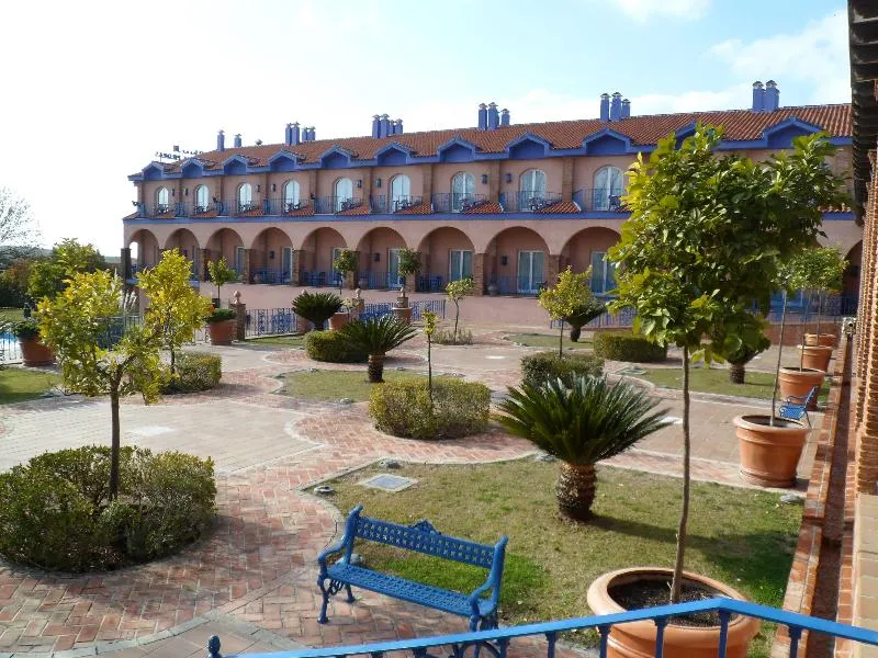 Terrace, Hotel Fuente Las Piedras, Seville