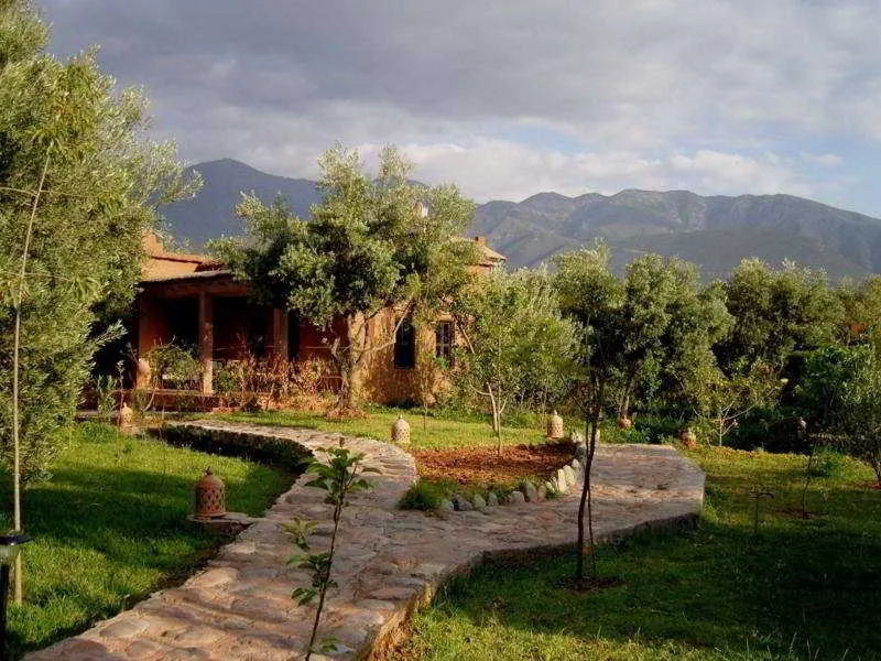 General view, Ksar Shama Atlas mountains, Marrakech