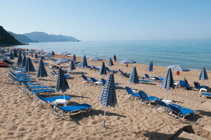 Beach, Iti Louis Grand, Corfu