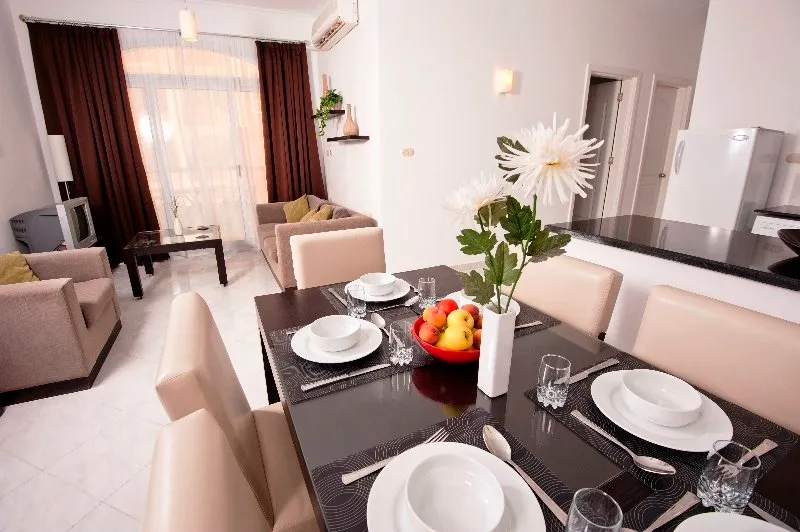 Room, Desert Pearl Apartments, Red Sea Riviera