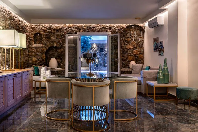 Lobby, Nissaki Boutique Hotel, Mykonos