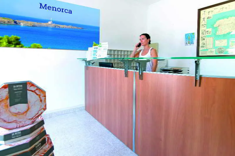 Lobby, Apartamentos Mar Blanca, Menorca