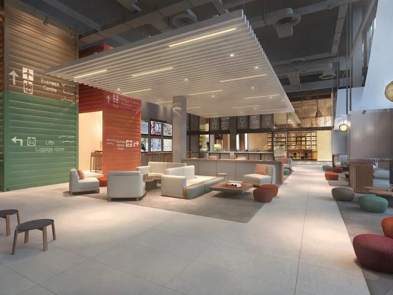 Lobby, Rove Downtown Dubai, Dubai