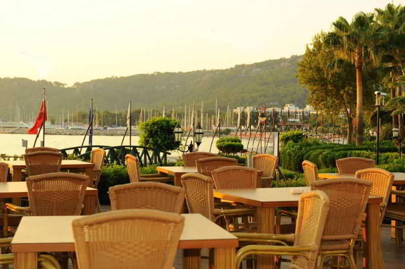 Terrace, Fame Residence Kemer, Antalya
