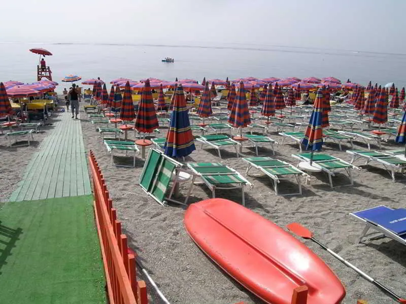 Beach, Fondachello Village, Catania