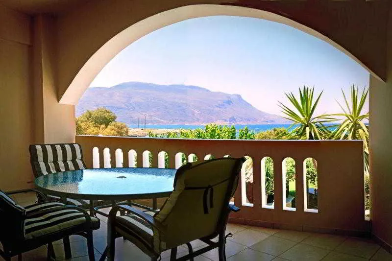 Terrace, Gramvoussa Bay, Crete