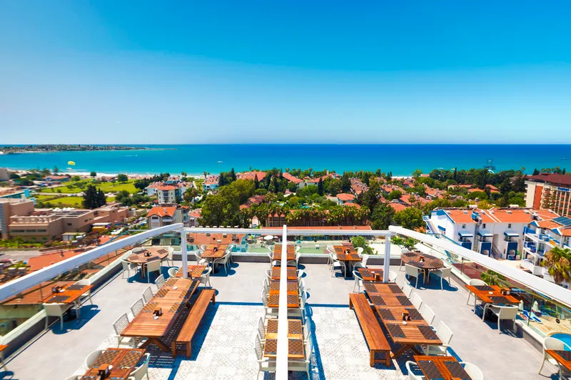 Terrace, Side Su Hotel Adult Only +16 Age, Antalya