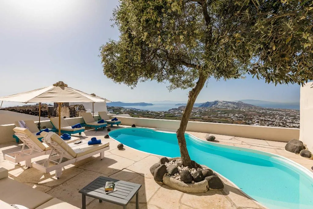 Pool, Zannos Melathron Hotel By Omilos Hotels, Santorini