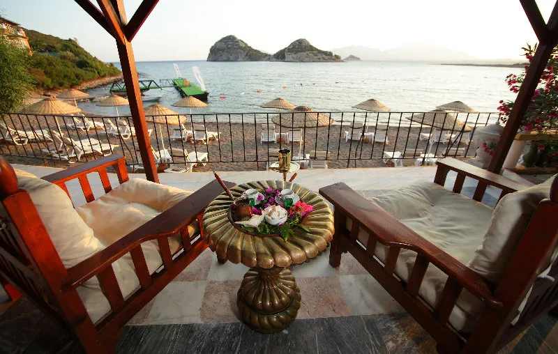 Terrace, Perili Bay Resort, Dalaman