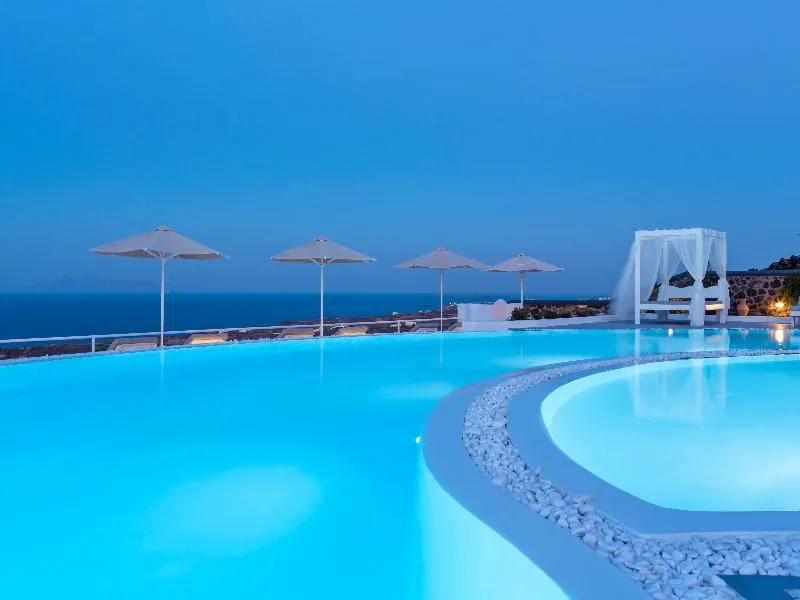 General view, Amber Light Villas, Santorini