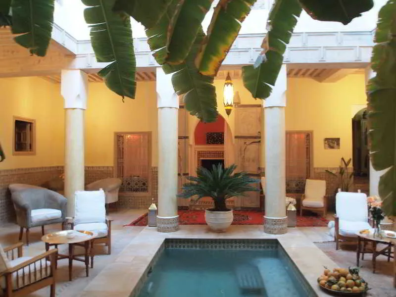 General view, Riad Azoulay, Marrakech