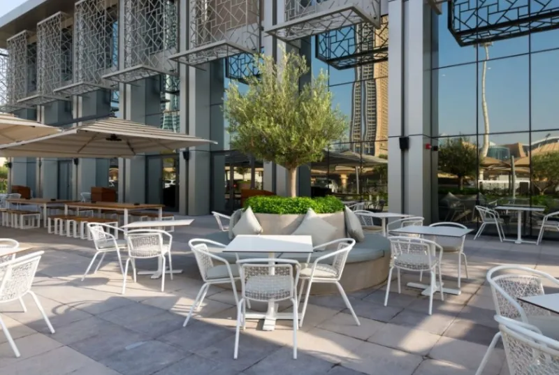 Terrace, Rove Downtown Dubai, Dubai